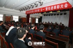 <b>公司召開(kāi)慶?！拔逡弧濒邉谀Ｏ冗M(jìn)表彰大會(huì)</b>