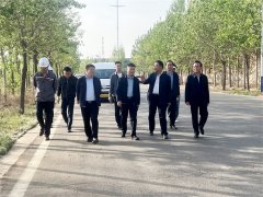 <b>垣曲縣委副書記、縣長馬巍蒞臨華兆住工調(diào)研指導(dǎo)工作</b>